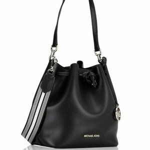 MICHAEL KORS Eden Leather Bucket Bag